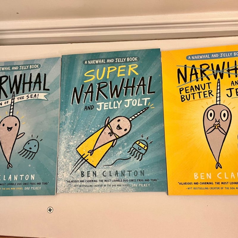 Peanut Butter and Jelly +2 (Set 3 a Narwhal and Jelly Book #1-3)