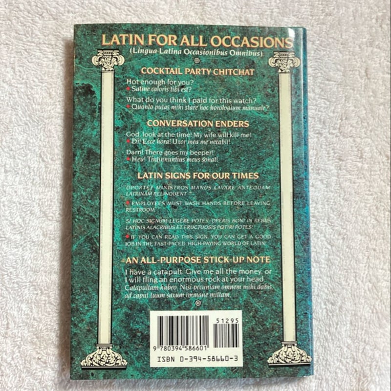 Latin for All Occasions