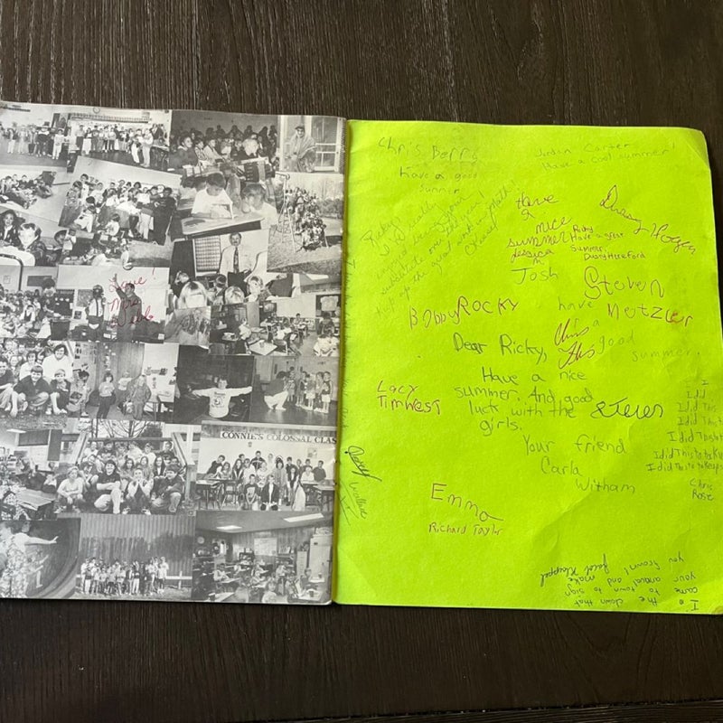 1994-1995 Hickerson Elementary School Yearbook Tullahoma, TN