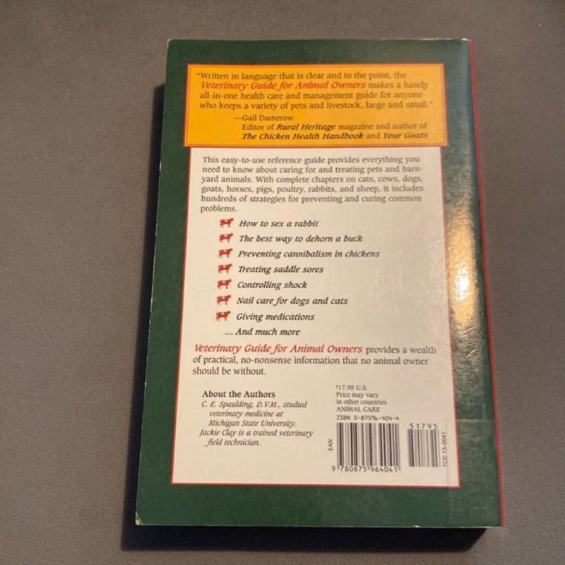 Veterinary Guide for Animal Owners