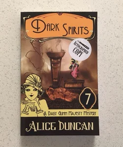 SIGNED ~ Dark Spirits (A Daisy Gumm Majesty Mystery, Book 7)