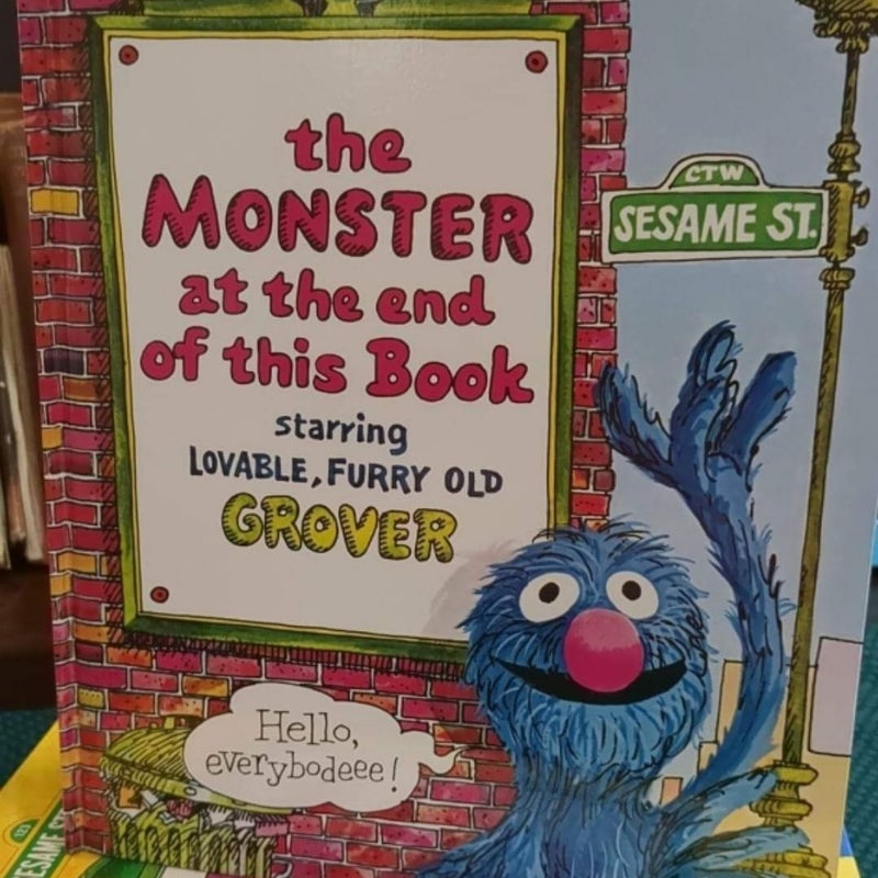 Sesame Street Monster Book Set 