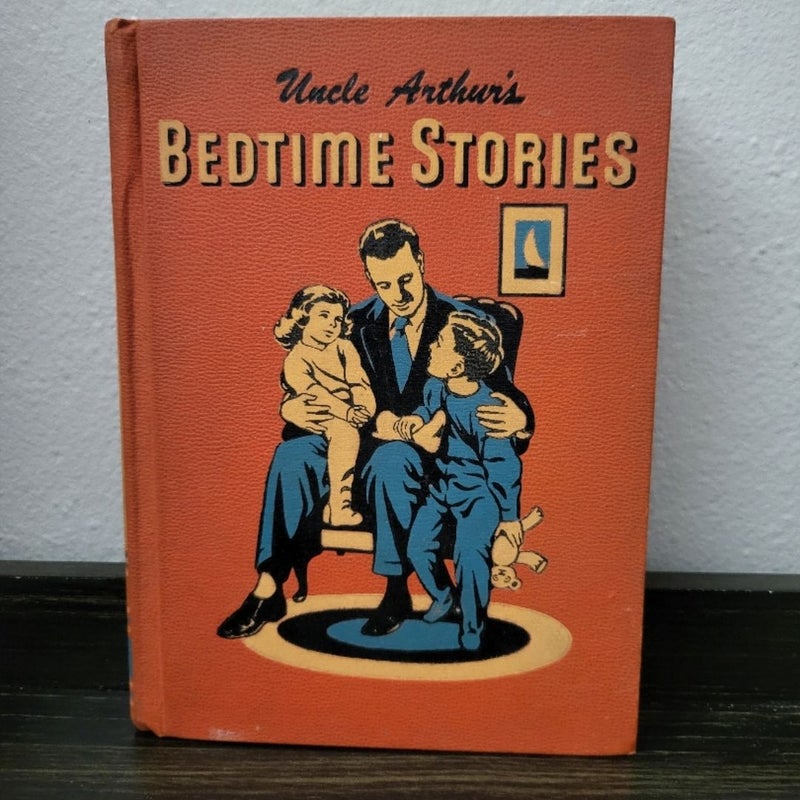 Uncle Arthur's Bedtime Stories 1950 Volume 1 Red HC Arthur S. Maxwell