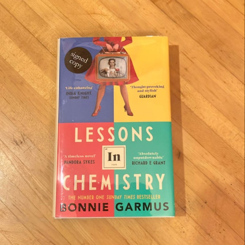 Lessons in Chemistry (SIGNED Waterstones edition)