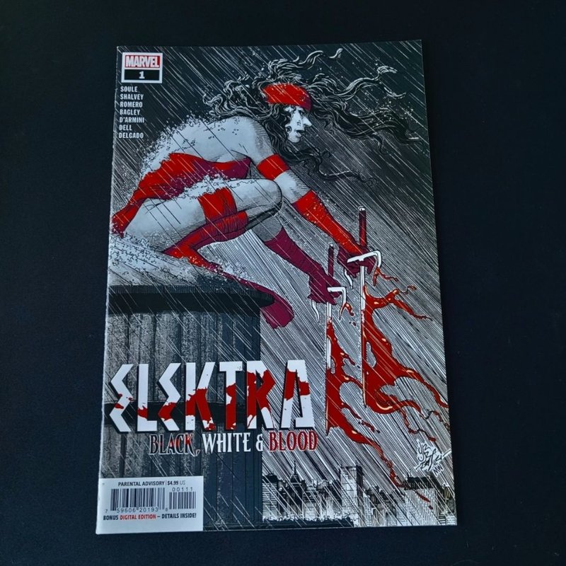 Elektra: Black, White & Blood #1