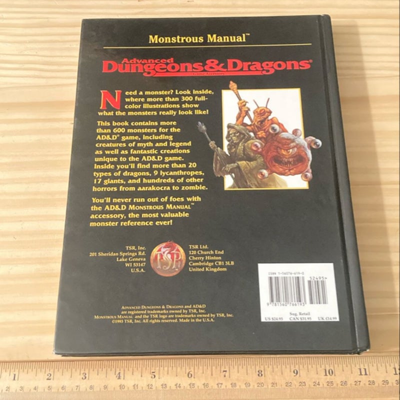 Monstrous Manual