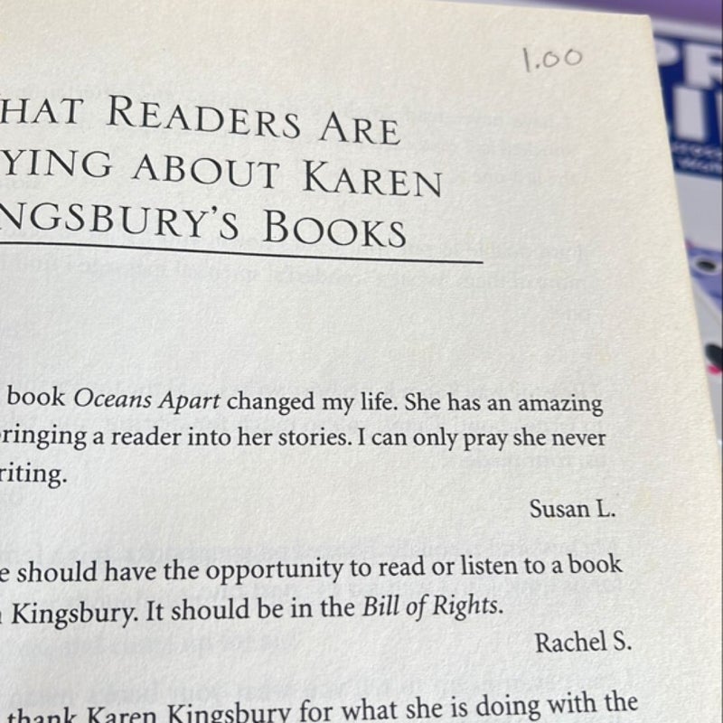 Learning by Karen Kingsbury