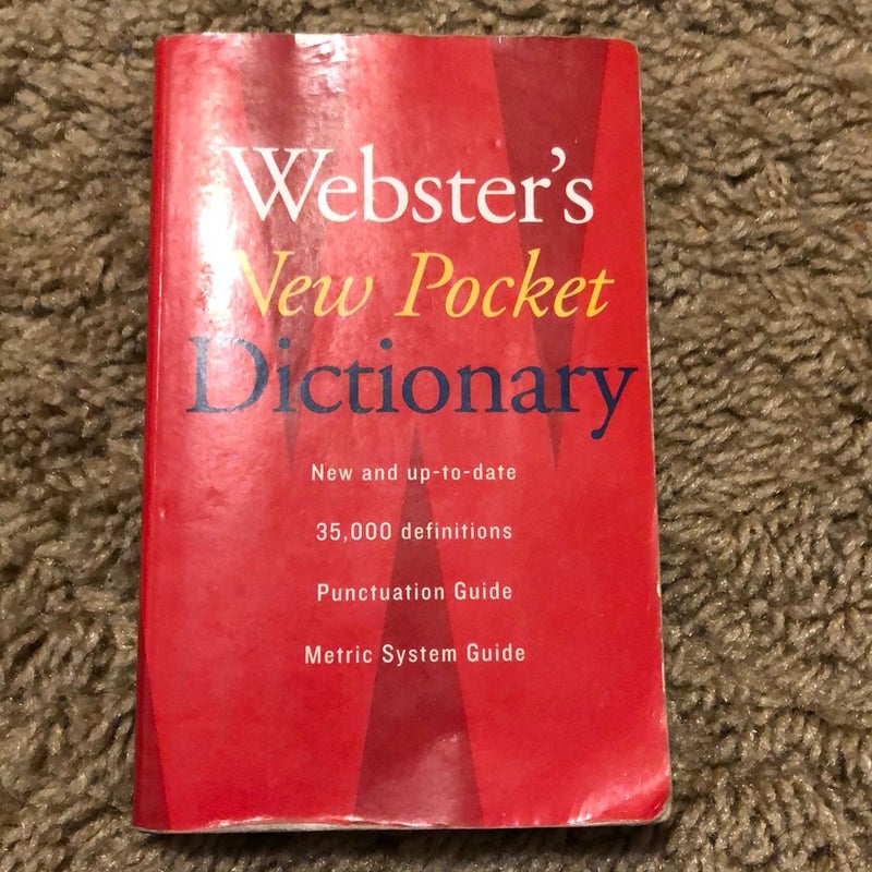 Webster's New Pocket Dictionary