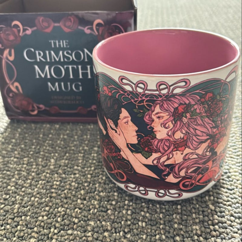 Fairyloot Crimson Moth Mug