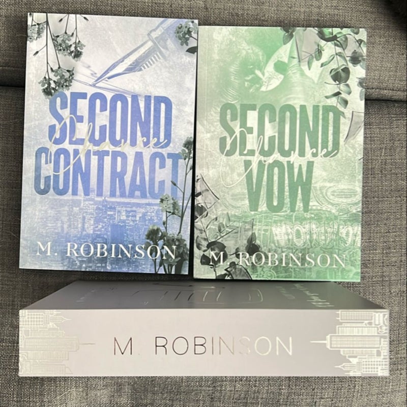 Second Chance Contract & Second Chance Vow Eternal Embers By M. Robinson