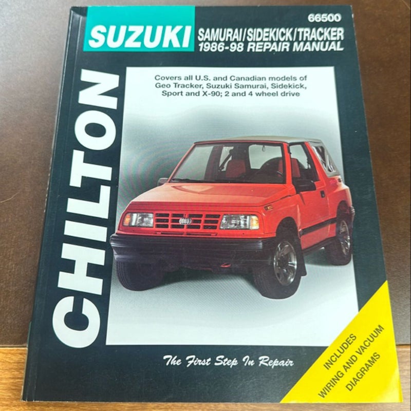 CH Suzuki Samurai Sidekick Track 1986-98