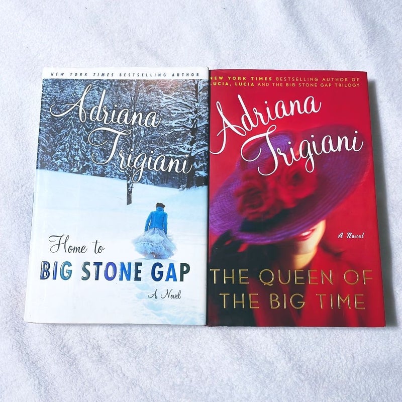 Adriana Trigiani 2 Book Hardcover Bundle