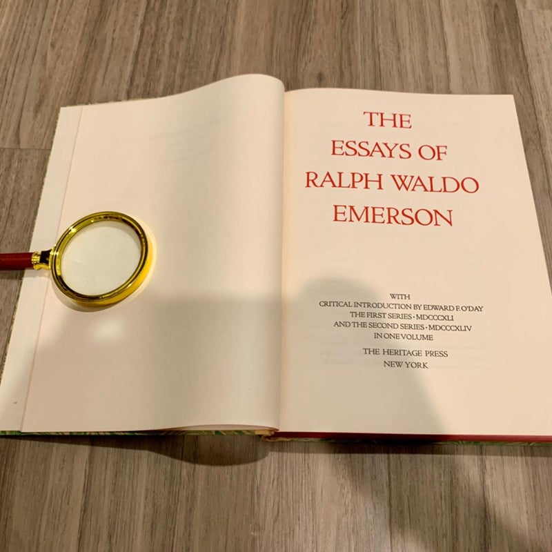 The Essays Of Ralph Waldo Emerson