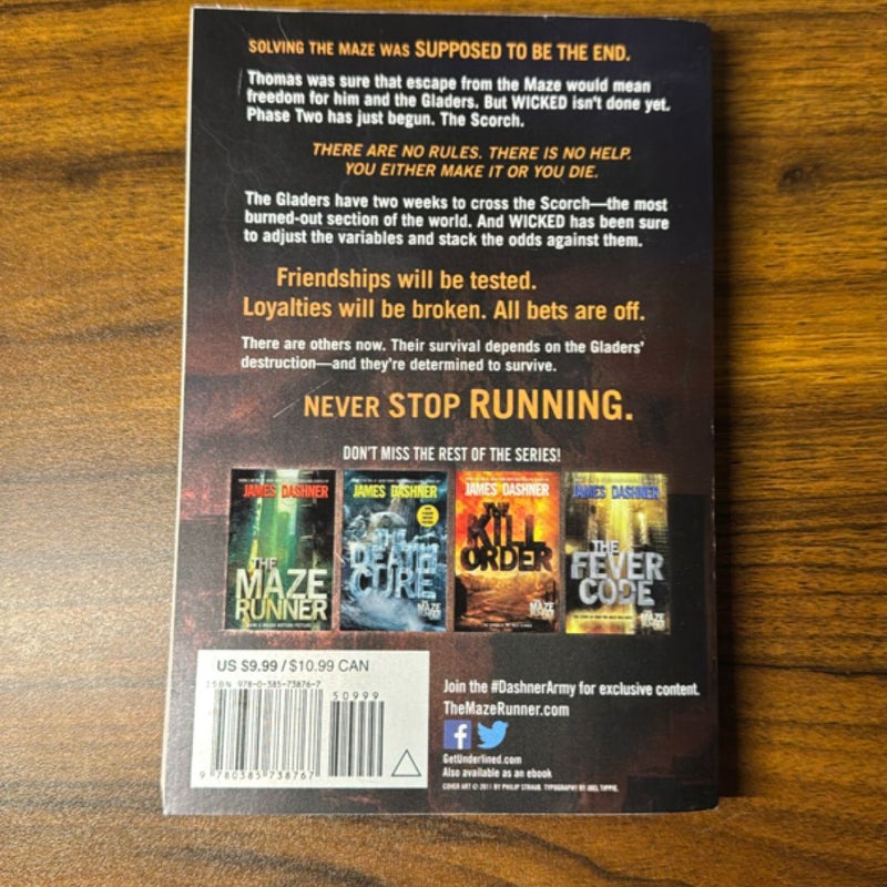 The Scorch Trials (Maze Runner, Book Two)