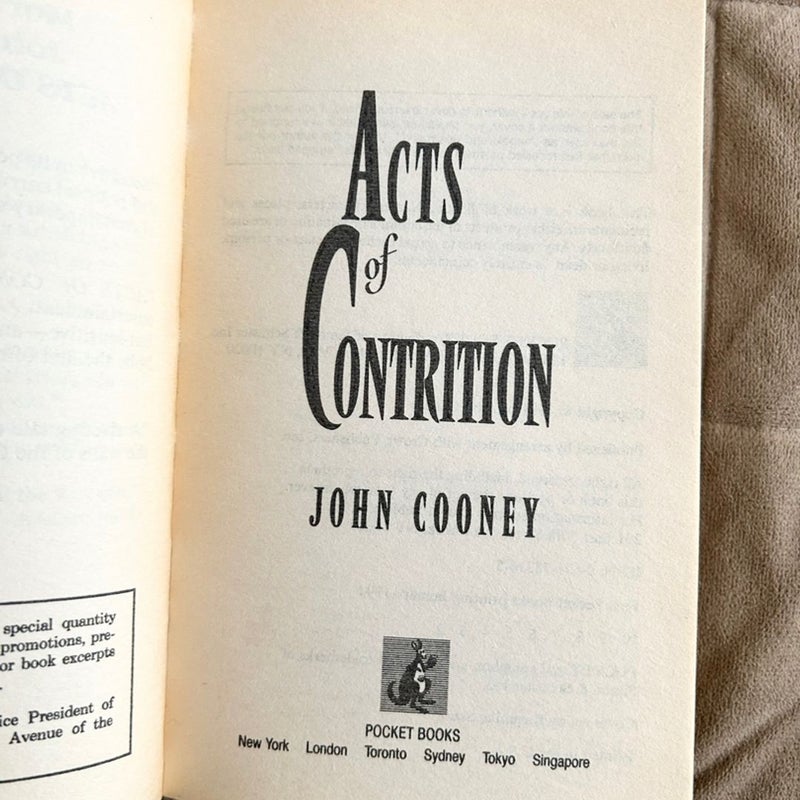 Acts of Contrition