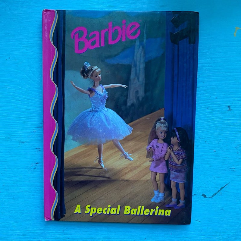 90s Barbie Book: A Special Ballerina hardcover picture book 