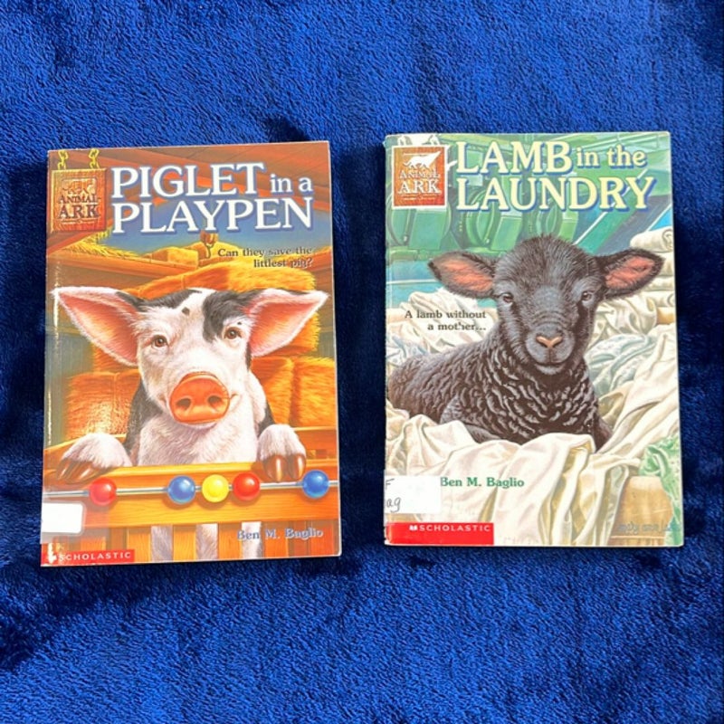 BOOK BUNDLE: Piglet in a Playpen and Lamb in the Laundry