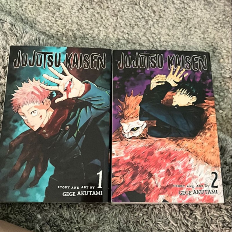 Jujutsu Kaisen, Vol. 1 and Vol. 2
