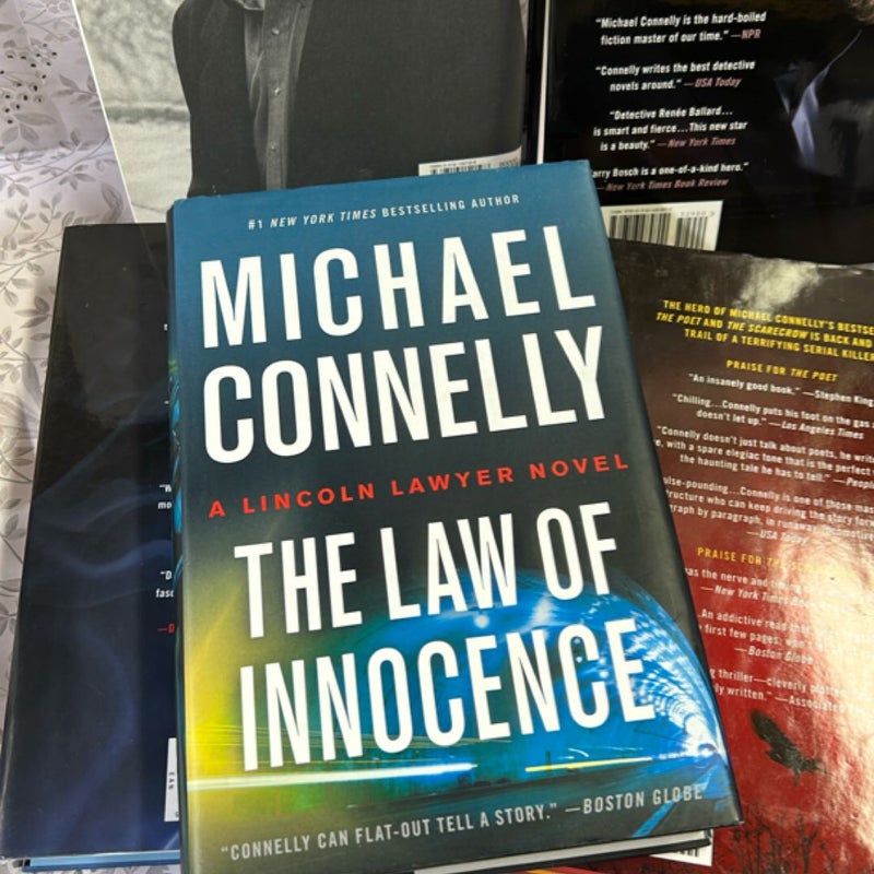 Michael Connelly 5 Hardcover Bundle