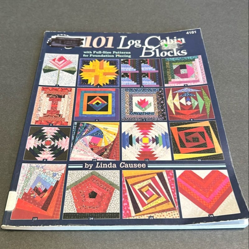 101 Log Cabin Blocks