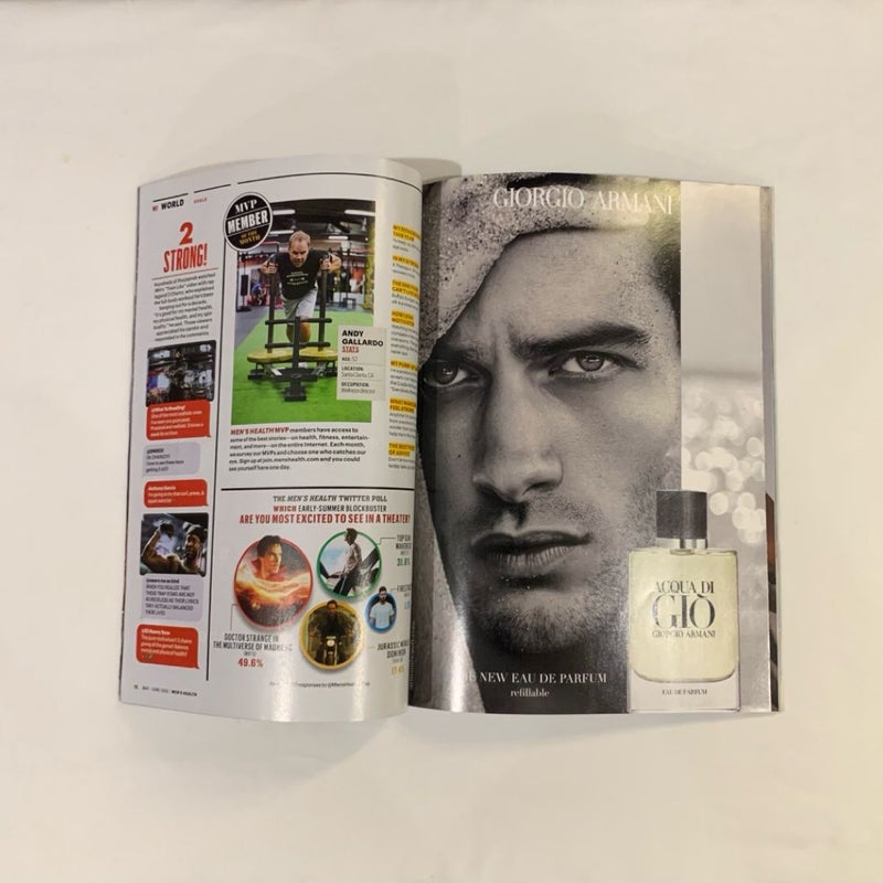 Men’s Health “Top Gun Mavericks” Issue May /June 2022 Magazine