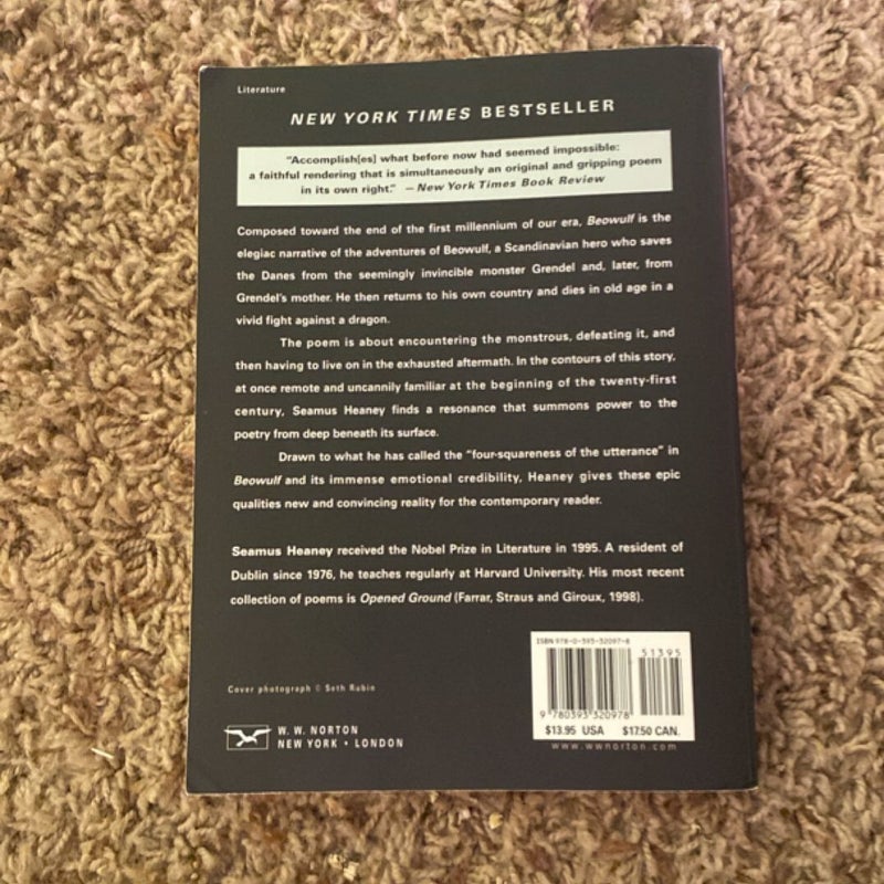 Beowulf a New Verse Translation Bilingual Edition