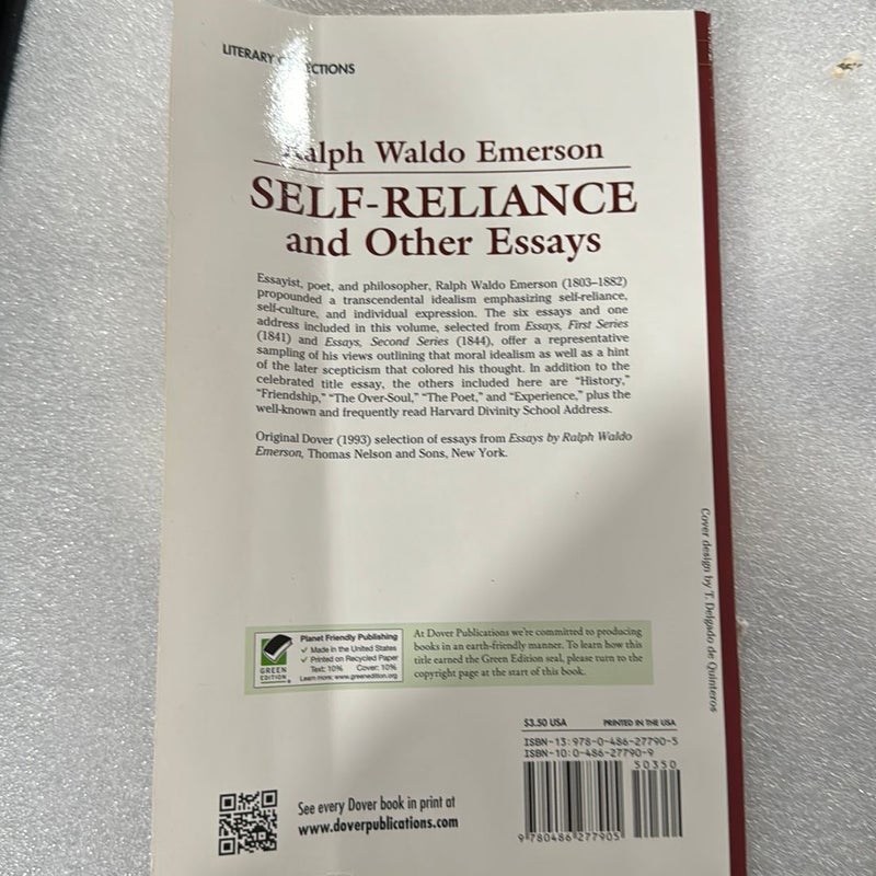 Self-Reliance and Other Essays