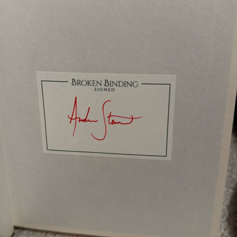 *signed* The Bone Shard War