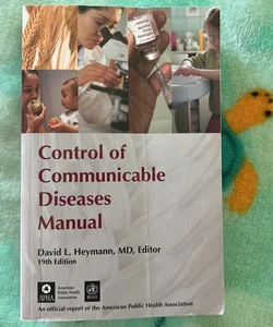 Control of Communicable Diseases Manual