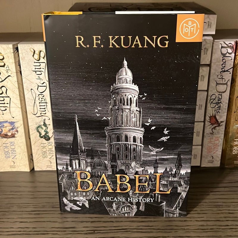 Babel An Arcane History R. F. Kuang Hardcover Book