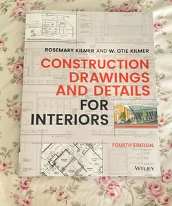 Construction Drawings and details for interiors