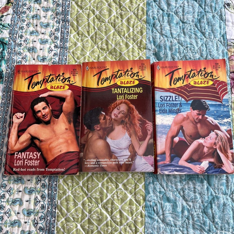 Tantalizing, Fantasy, and Sizzle!  -Lot of 3-