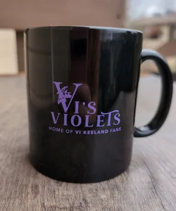 Vi's Violets mug 