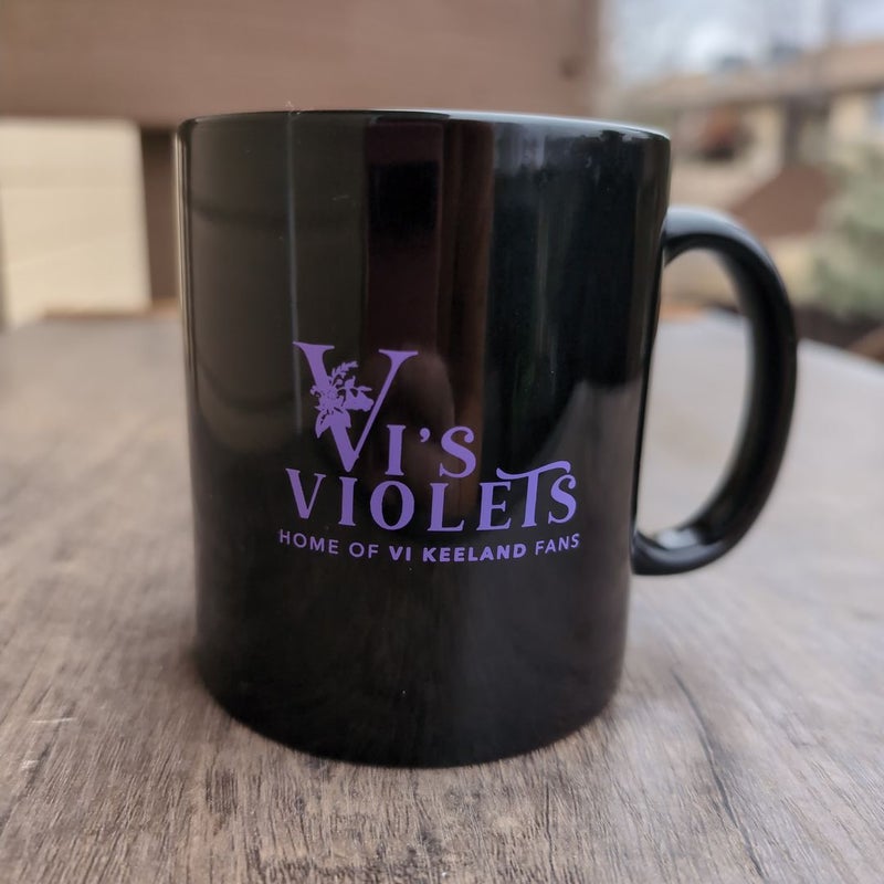 Vi's Violets mug 