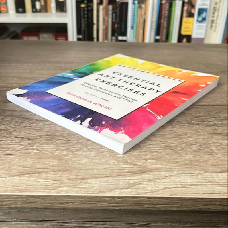 Essential Art Therapy Exercises by Leah Guzman, Paperback Pangobooks