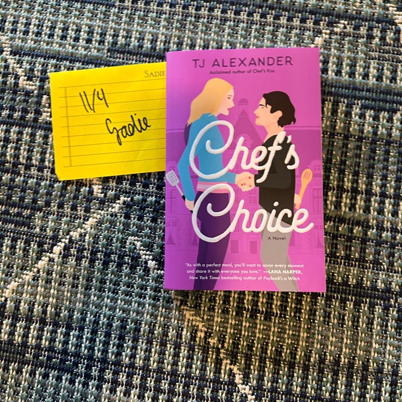 Chef's Choice, Book by TJ Alexander