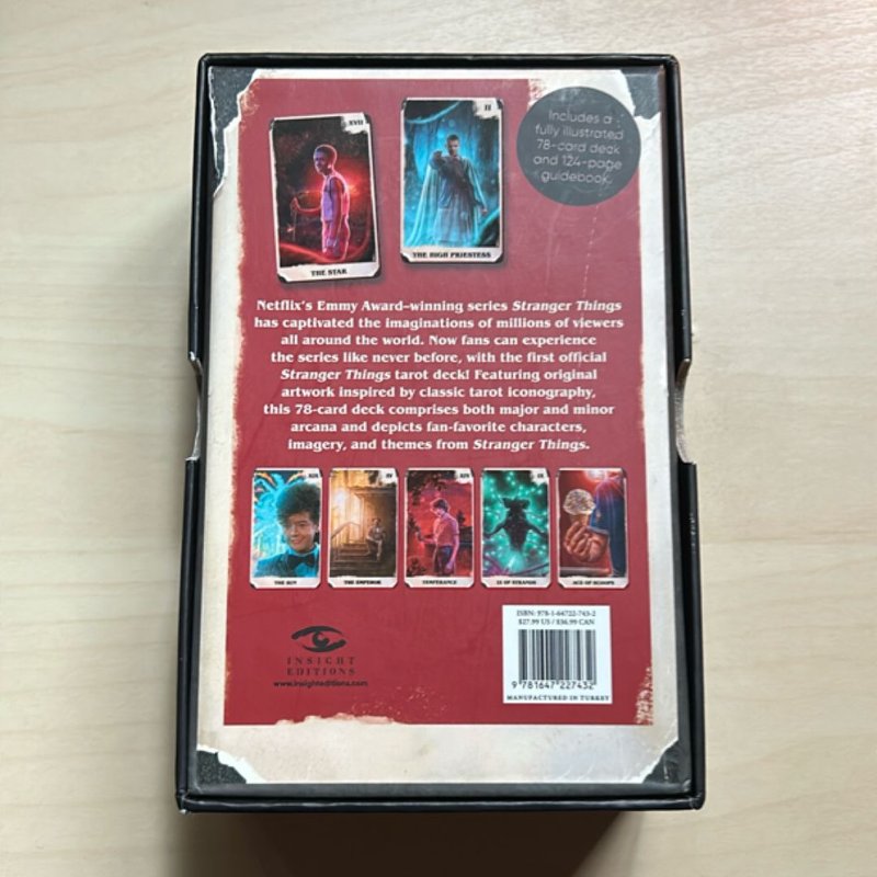 Stranger Things Tarot Deck and Guidebook