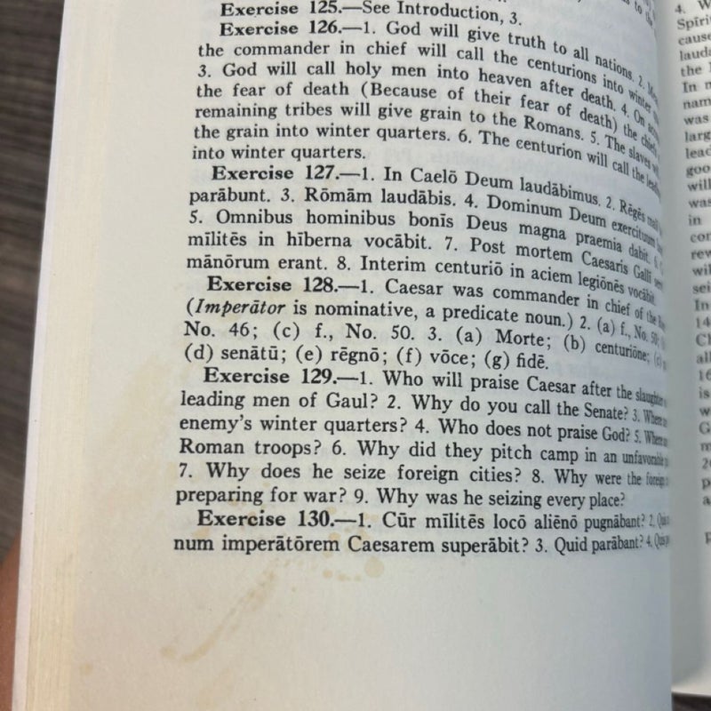 Henle Latin First Year Answer Key