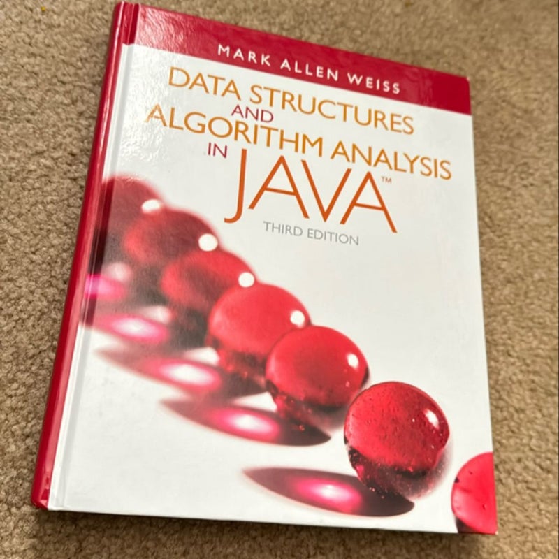 Data Structures and Algorithm Analysis in Java