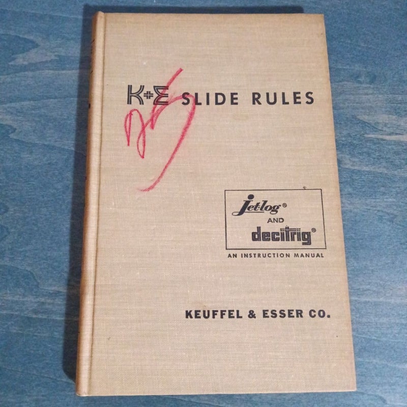 K+E Slide Rules