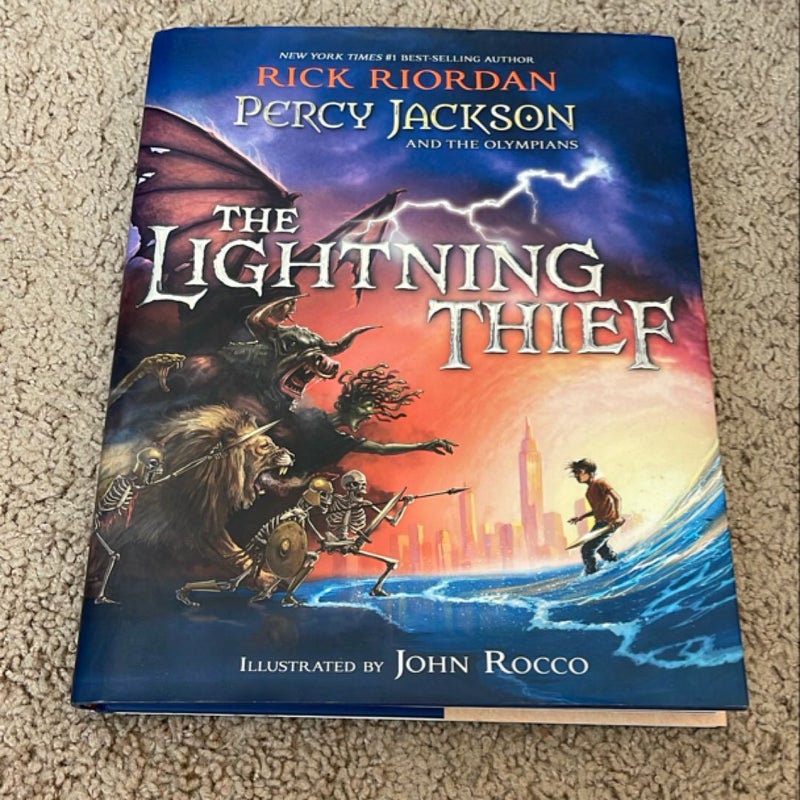Percy Jackson and the Olympians the Lightning Thief Illustrated Edition