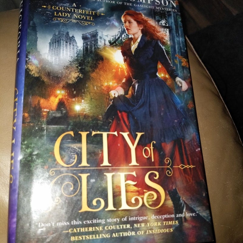 City of Lies by Victoria Thompson
