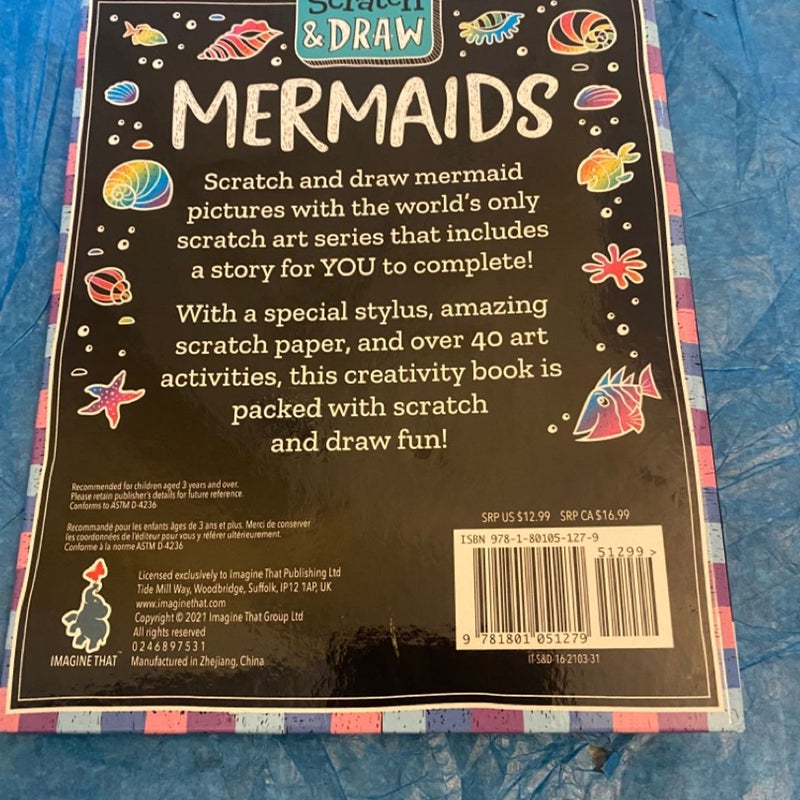 Scratch and Draw Mermaids