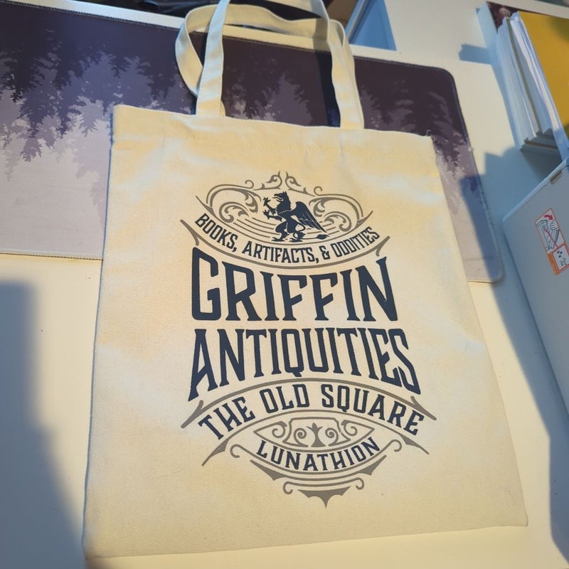 Griffin Antiquities Tote Bag