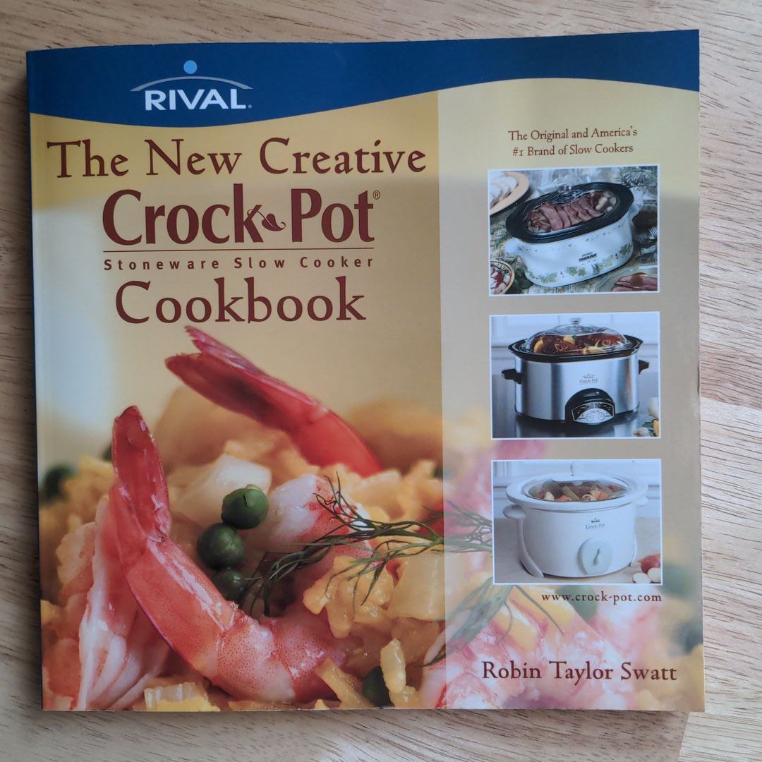 Rival Crock Pot Cook Book Stoneware Slow Cooker (2001, Paperback) E2