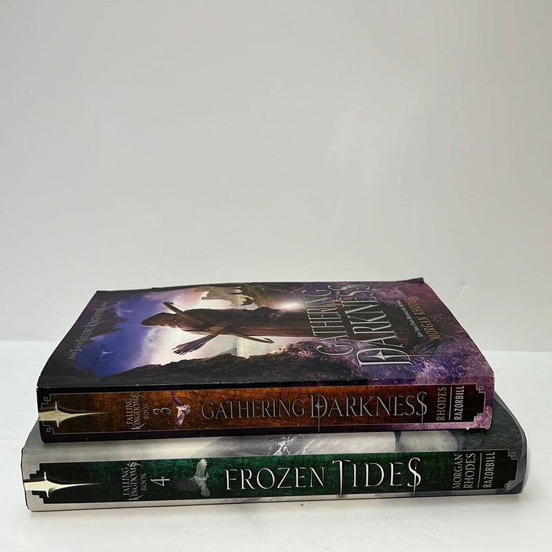 Falling Kingdoms Series (2 Book) Bundle: Gathering Darkness & Frozen Tides 