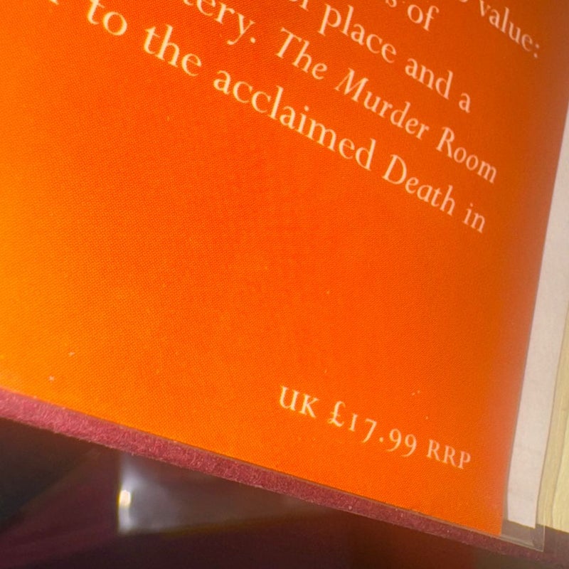 THE MURDER ROOM SIGNED 