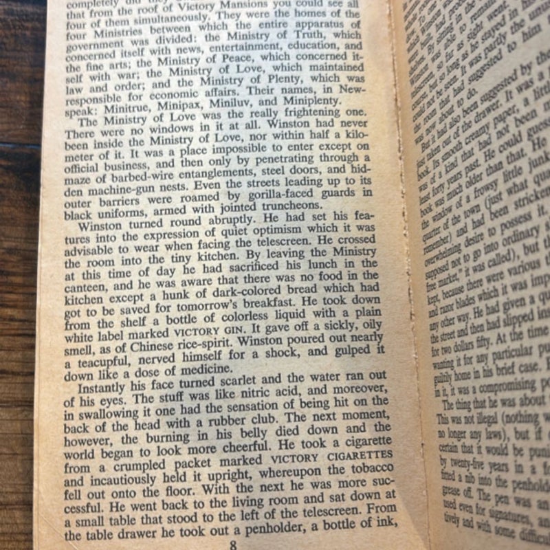 1984 (1961 Vintage Signet Classic First Edition/Print)