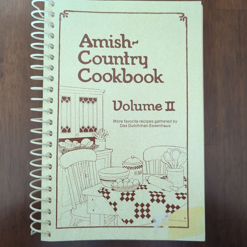 Amish Country Cookbook