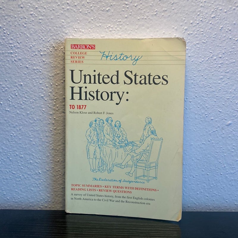 United States History to 1877